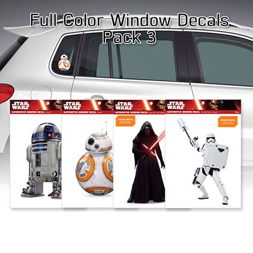 Star Wars Automotive Window Decal Assortment #3